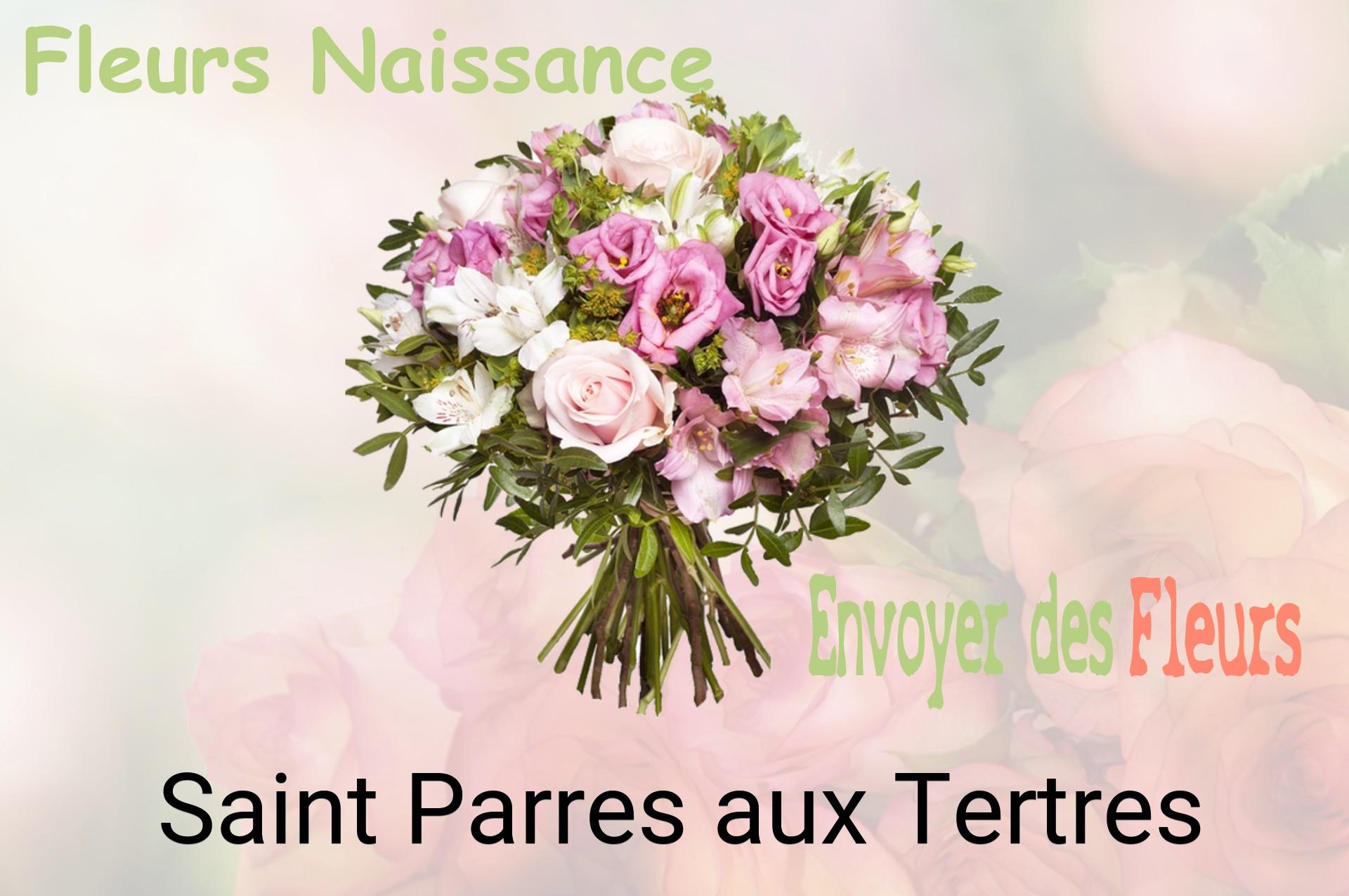 Bouquet de fleurs de naissance livré à Saint-Parres-aux-Tertres