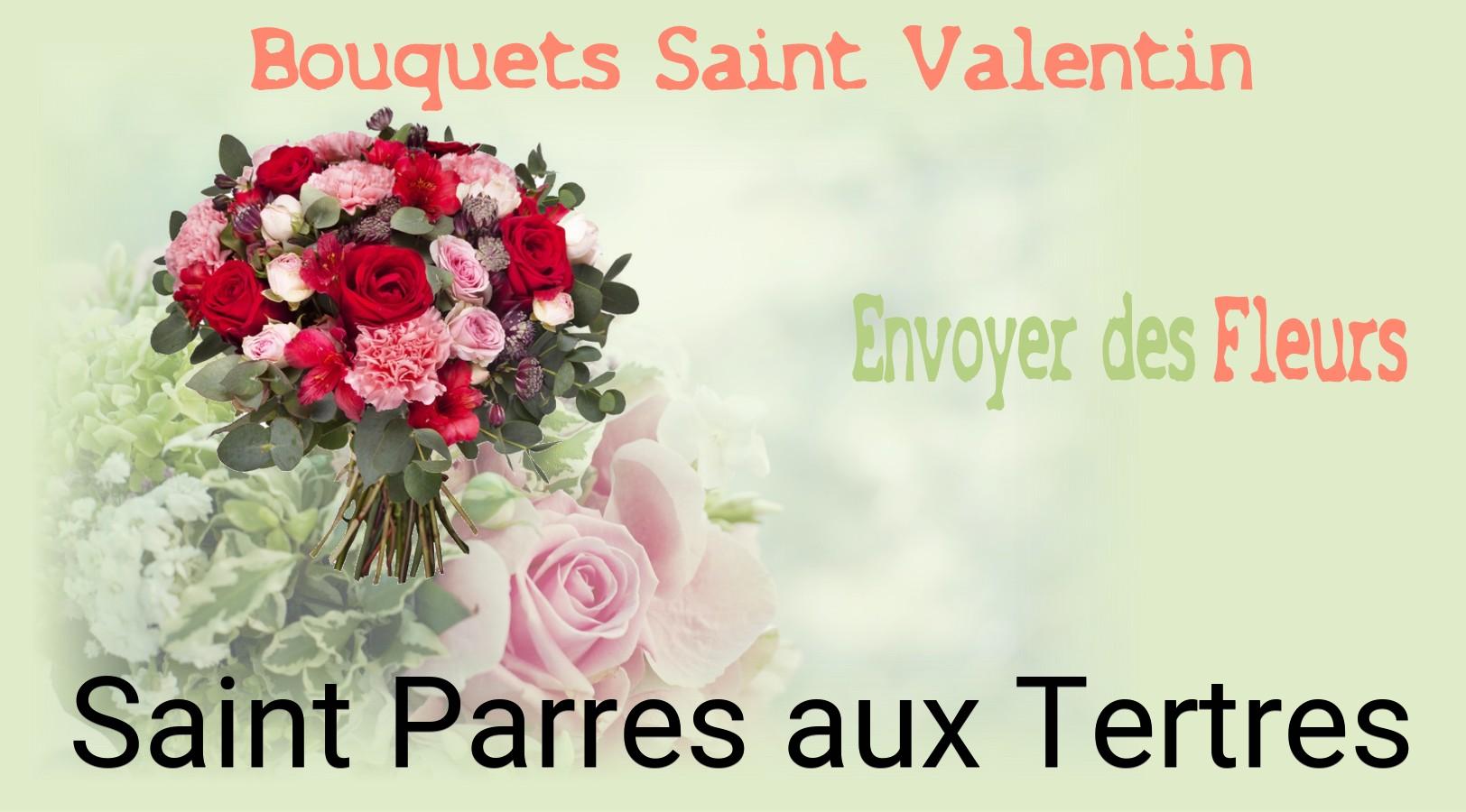 Roses de Saint-Valentin livrées à Saint-Parres-aux-Tertres